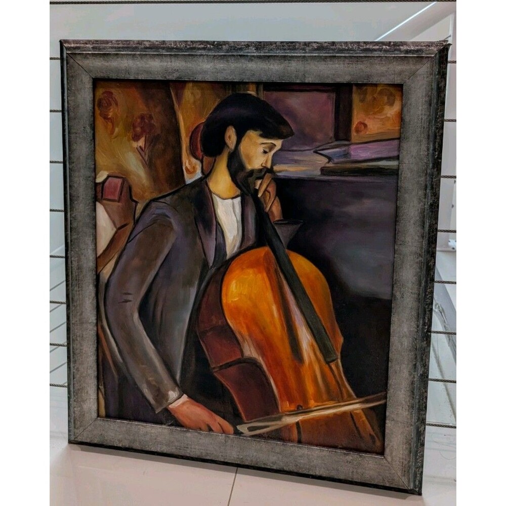 The Cellist - Amedeo Modigliani hand-painted oil painting reproduction